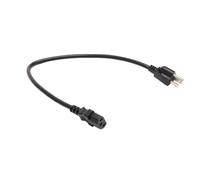 JT-3/FY-3+JT-ST3 15A 125V قابس قياسي أمريكي ثلاثي الدبوس مع موصل IEC C13