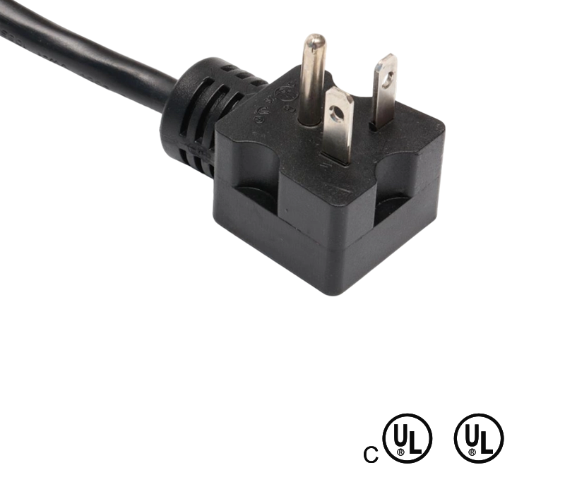 JT2-3I/JT-3H 20A 125V مقبس زاوية أمريكي قياسي 3 دبابيس 90 درجة