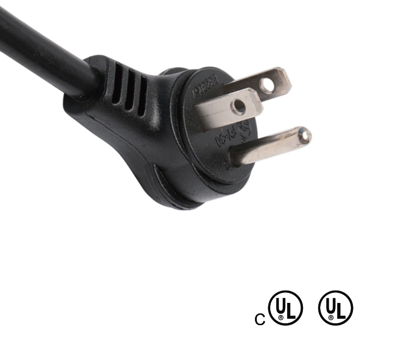 FY-3Q 15A 125V قابس الكوع القياسي الأمريكي بثلاثة دبابيس