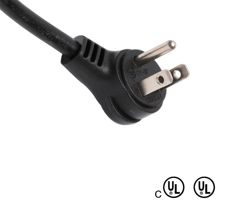 JT-3P/FY-3P 15A 125V قابس زاوية قياسي أمريكي ثلاثي الأطراف