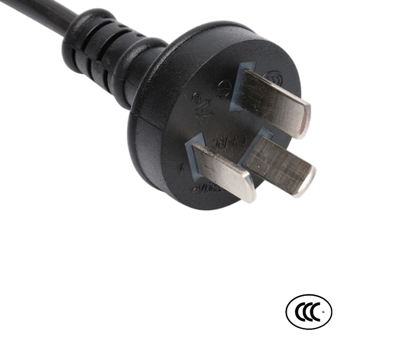 C3-16C 16A 250V ثلاثة دبوس الصين القياسية المكونات المستقيمة