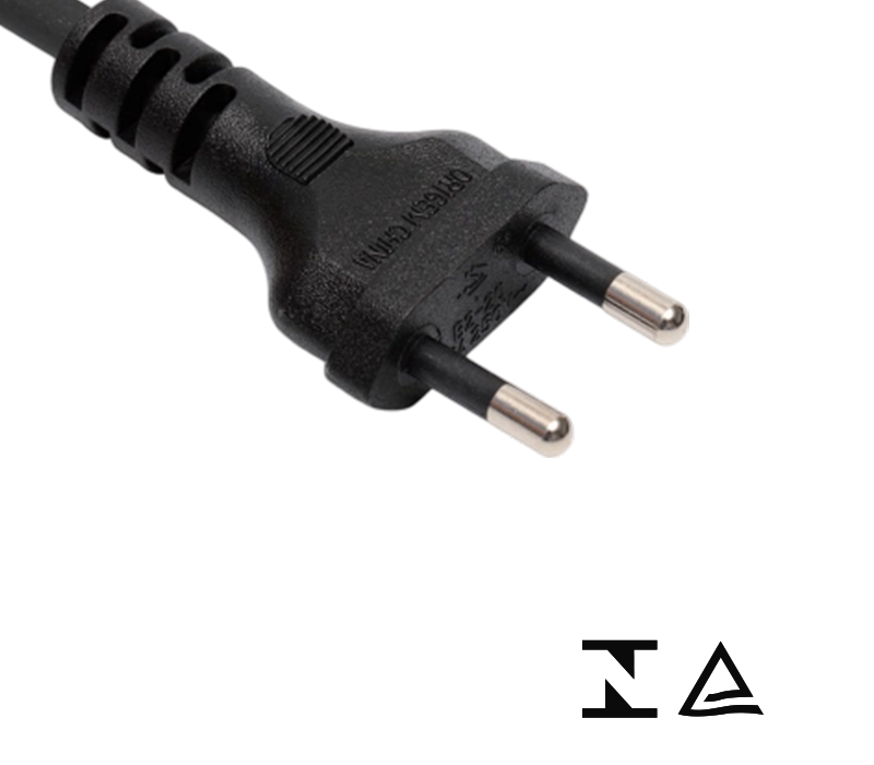 B2-20 20A 250V قابس برازيلي ثنائي الدبوس