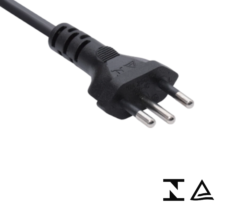 B3-10 10A 250V المكونات البرازيلية ثلاثة دبوس