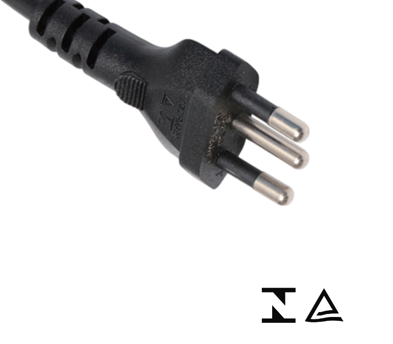 B3-20 20A 250V المكونات البرازيلية ثلاثة دبوس