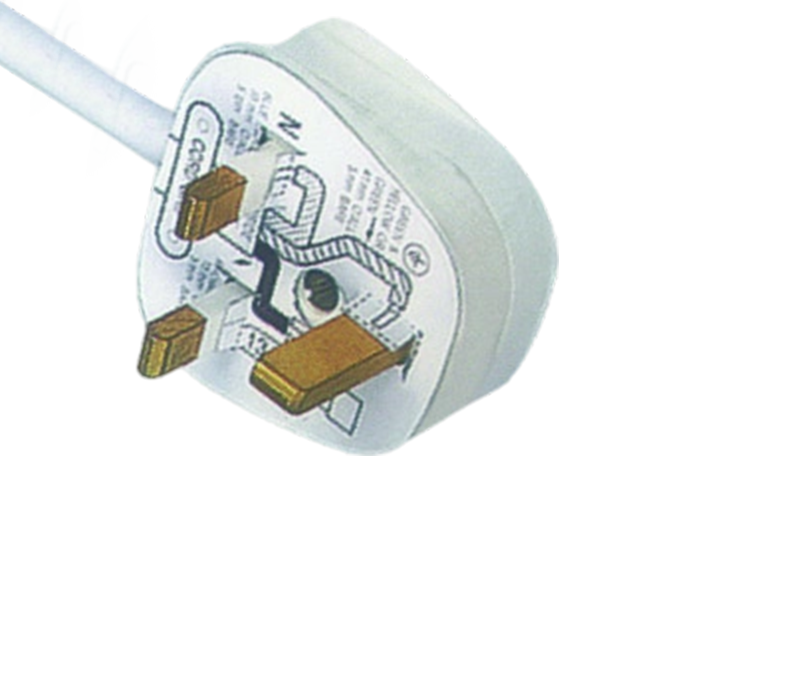JT006 13A 250V قابس قياسي بريطاني 3 سنون قابل للفصل